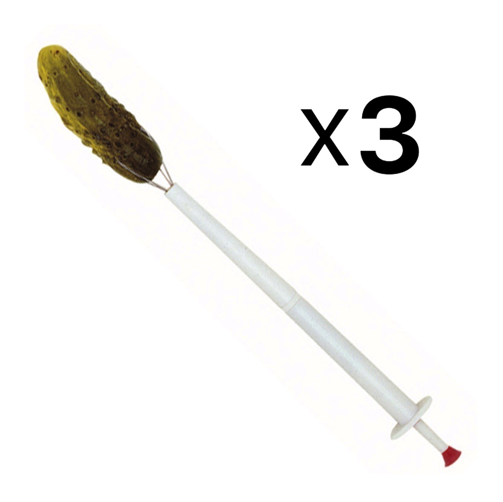 Norpro Plastic Pickle Pincher Grabber Deluxe 8" Stainless Steel Spring